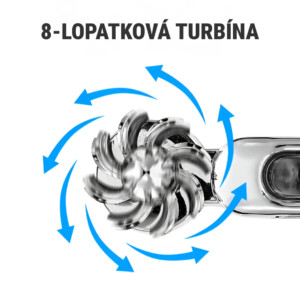 Alternative view of Led auto svetlo na veternú energiu