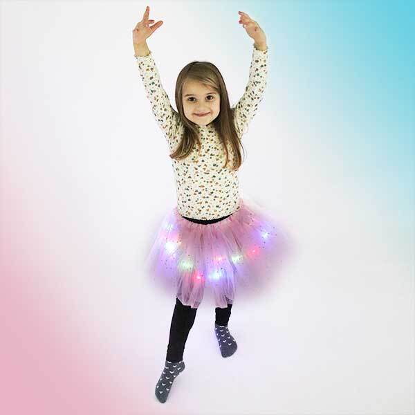 Tutu sukne s viacfarebnými LED svetlami – Obrázok 7