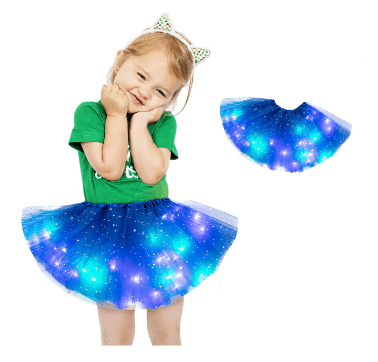 Tutu sukne s viacfarebnými LED svetlami – Obrázok 3