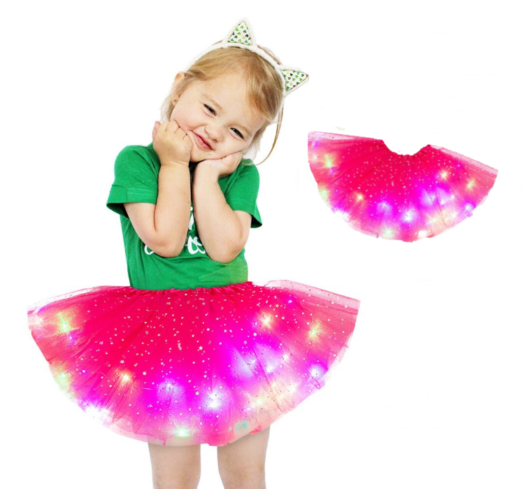 Tutu sukne s viacfarebnými LED svetlami – Obrázok 5