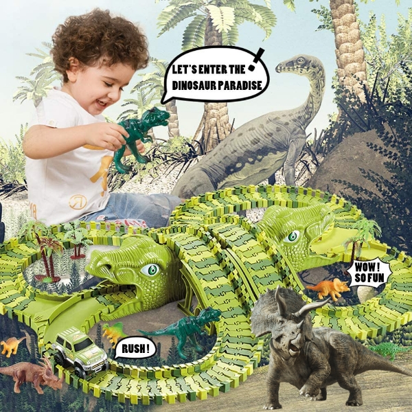 MAGICDINO® DINOSAURIE PRETEKÁRSKE DRÁHY 140 KUSOV – Obrázok 4