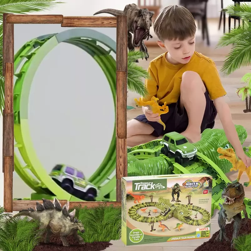 MAGICDINO® DINOSAURIE PRETEKÁRSKE DRÁHY 140 KUSOV