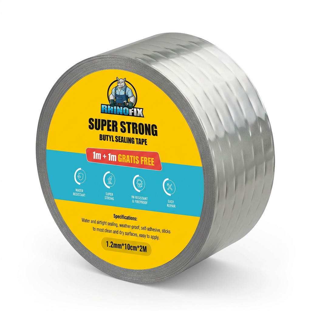 RHINOFIX – Super odolná butylová tesniaca páska (1m + 1m ZADARMO) – Obrázok 6