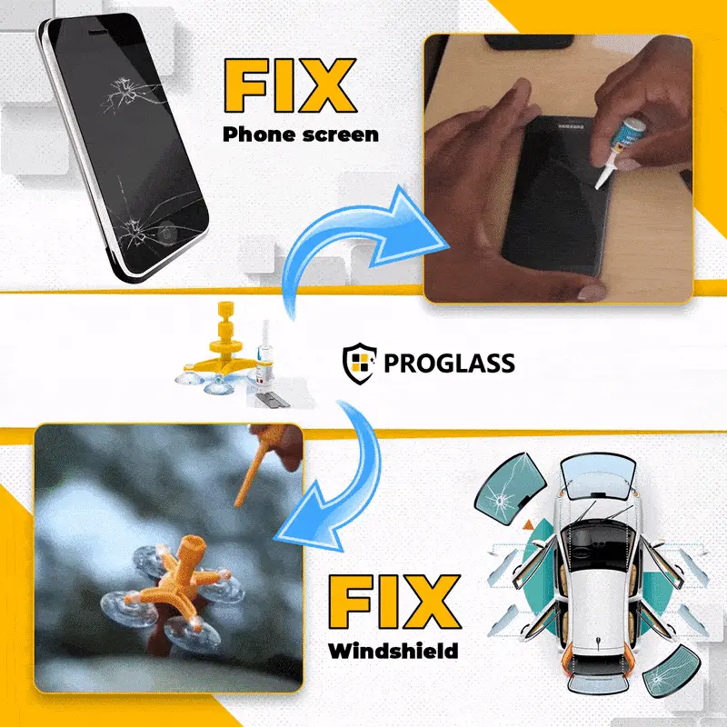 PROGLASS® SADA NA OPRAVU SKLA