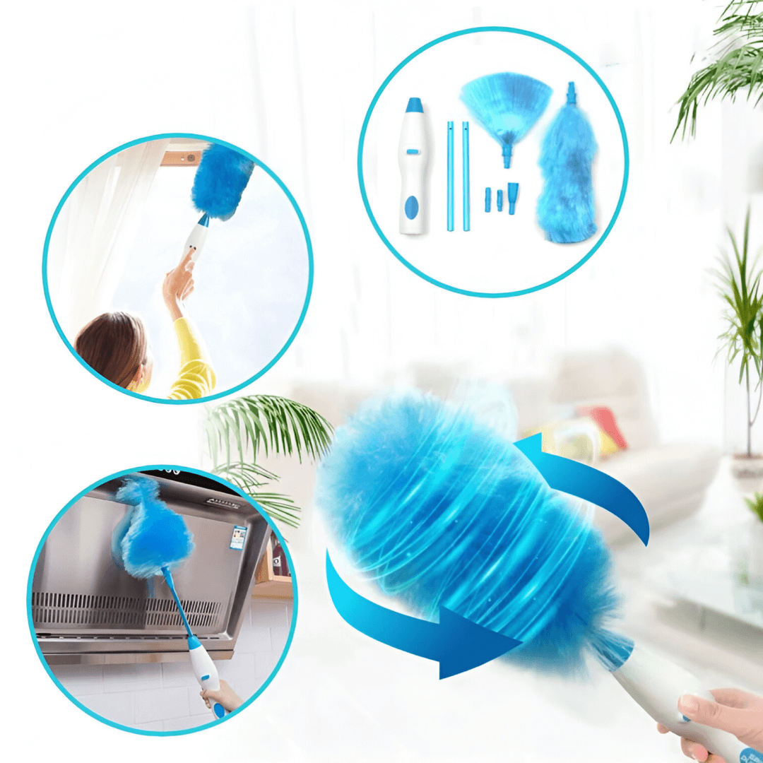DUSTARO – výsuvná elektrická prachovka pre ťažko dostupné miesta – Obrázok 2