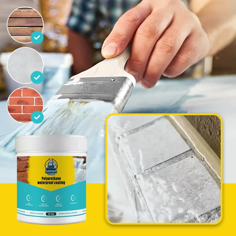 RHINOFIX Wateraegis – Transparentný vodotesný tmel pre všetky povrchy (rôzne veľkosti)