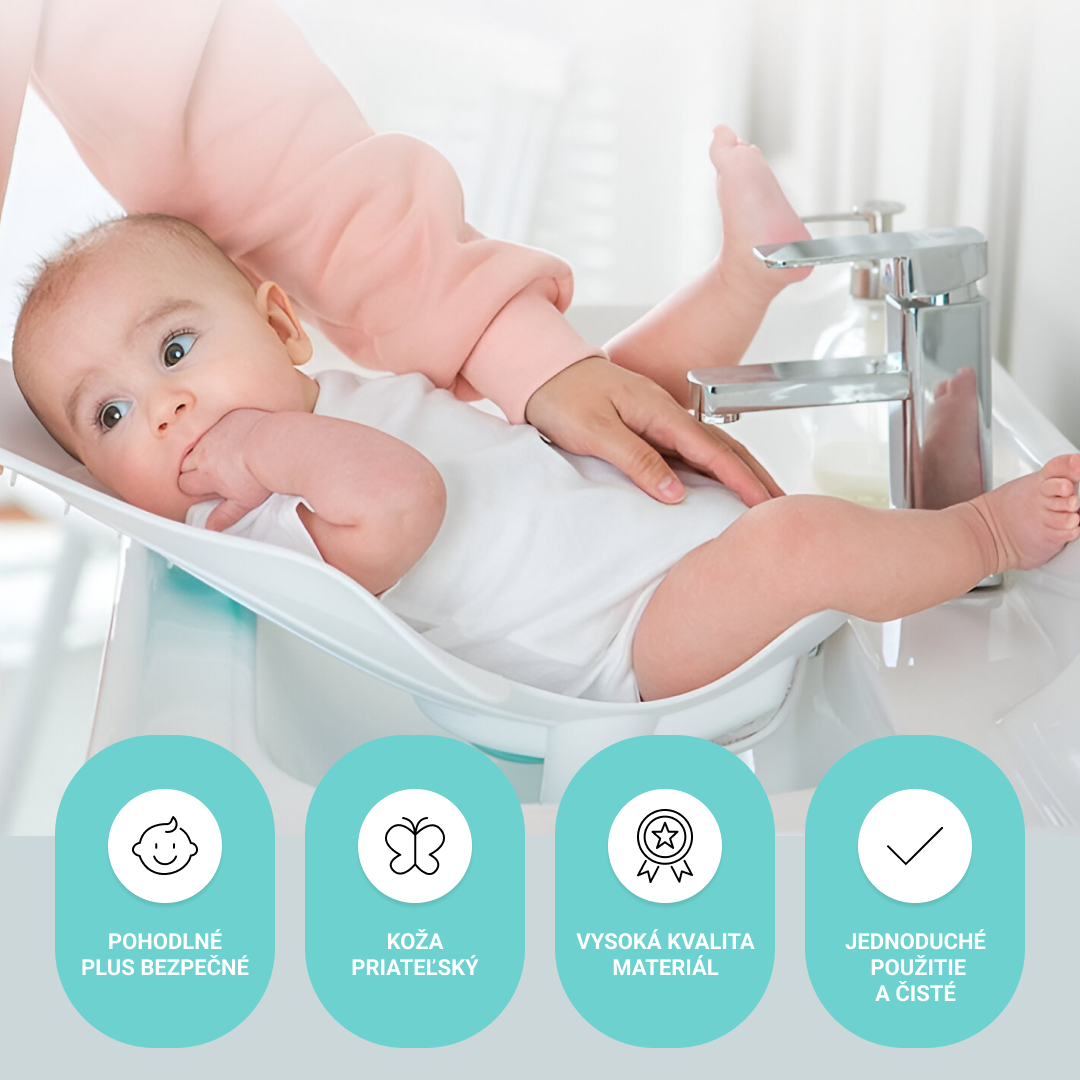 Podpora pre umývanie bábätka BabyCleanse™ – Obrázok 4