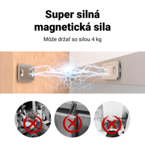 Alternative view of MAGRIP™ – Neviditeľné Magnety pre Dvierka Skriniek (4+4 ZADARMO)
