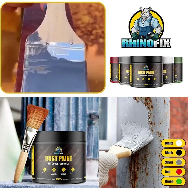 RHINOFIX™ Rust Paint – Farba proti hrdzi a korózii - 500ml