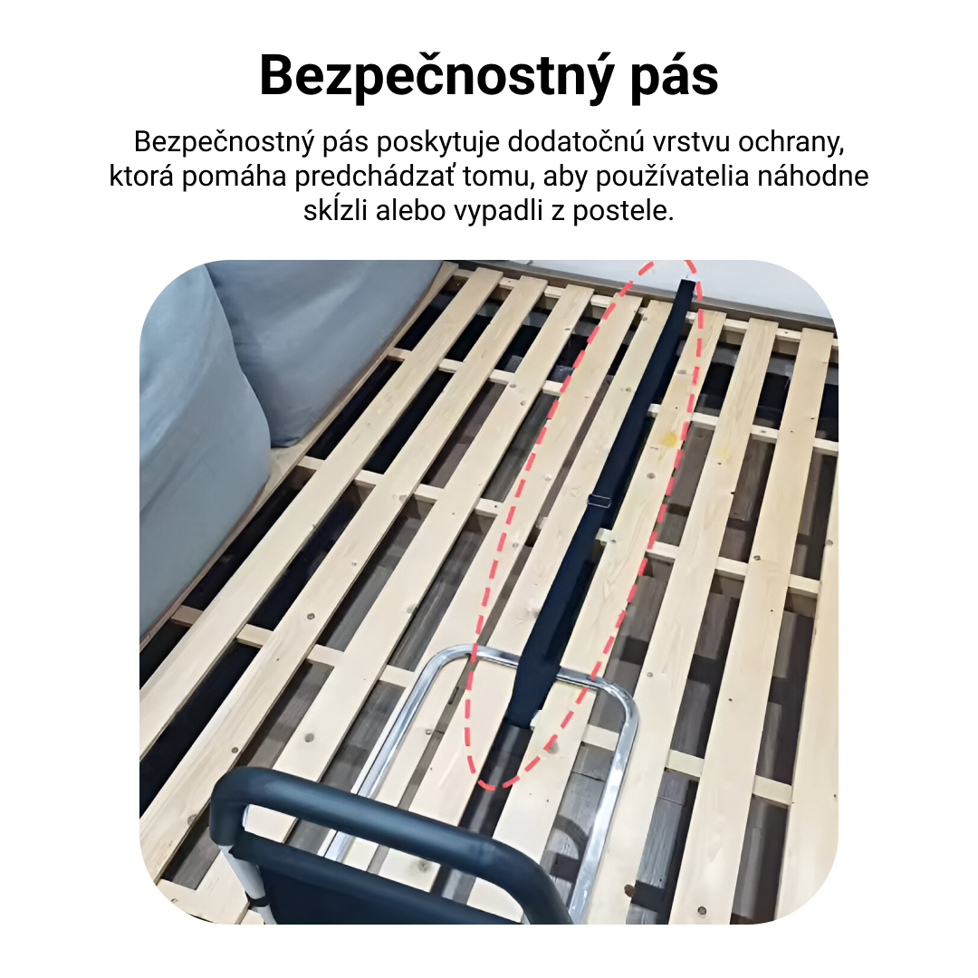 BEDMEDIC – rukoväť k posteli pre jednoduché a bezpečné vstávanie a líhanie (vhodná pre všetky postele) – Obrázok 3