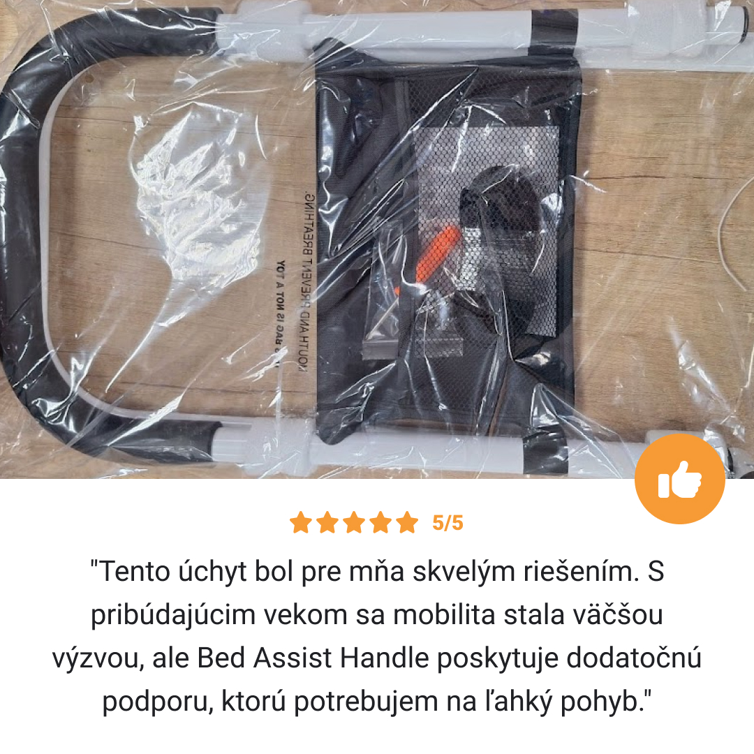 BEDMEDIC – rukoväť k posteli pre jednoduché a bezpečné vstávanie a líhanie (vhodná pre všetky postele) – Obrázok 8