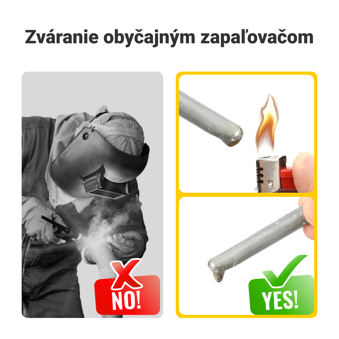 BRAZERODS™ – Tyče na Zváranie a Spájkovanie z Hliníka (3+3 ZADARMO!) – Obrázok 2