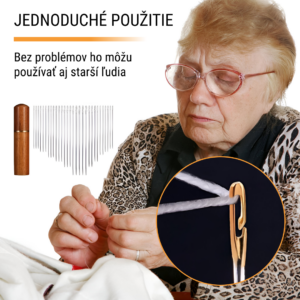 EASYSEW™ ŠIJACIE IHLY S BOČNÝM OTVOROM - 30 KS.