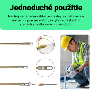 Alternative view of Wirelead™ – Nástroj na Závitovanie Elektrických Káblov 15 m