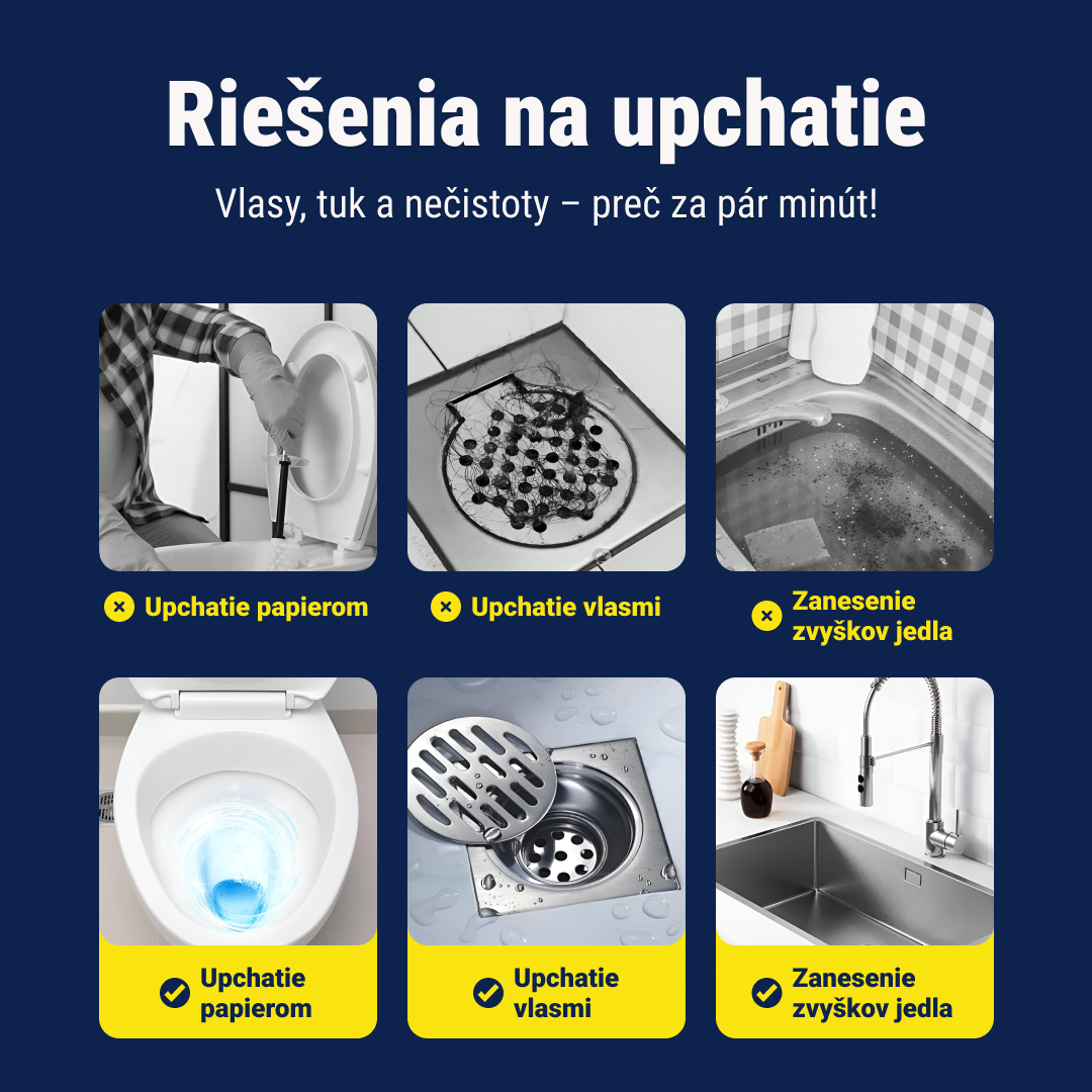 DrainMaster - Čistiaci prostriedok na umývadlá a odtoky – Obrázok 4