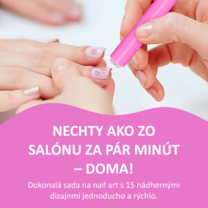 Alternative view of NAILGENIUS™ - Sada pier na Nail Art