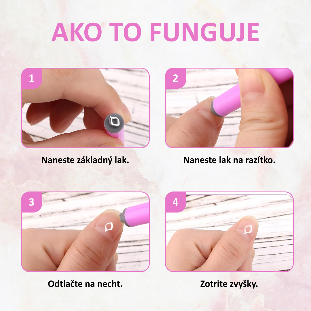 NAILGENIUS™ - Sada pier na Nail Art – Obrázok 4