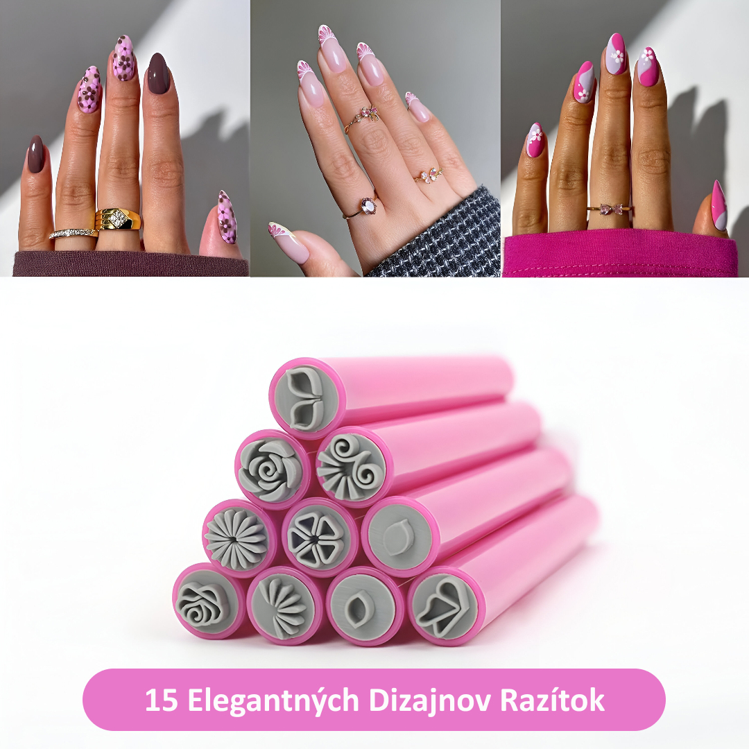 NAILGENIUS™ - Sada pier na Nail Art – Obrázok 6