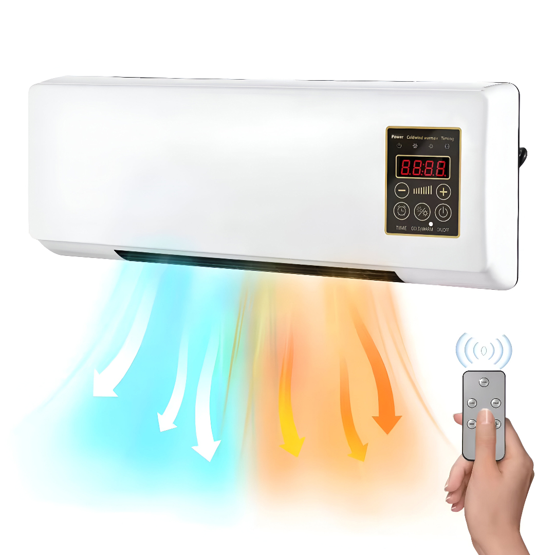 Enchantia – Ventilátor s Funkciou Kúrenia a Vetrania, Montáž Bez Náradia – Obrázok 6