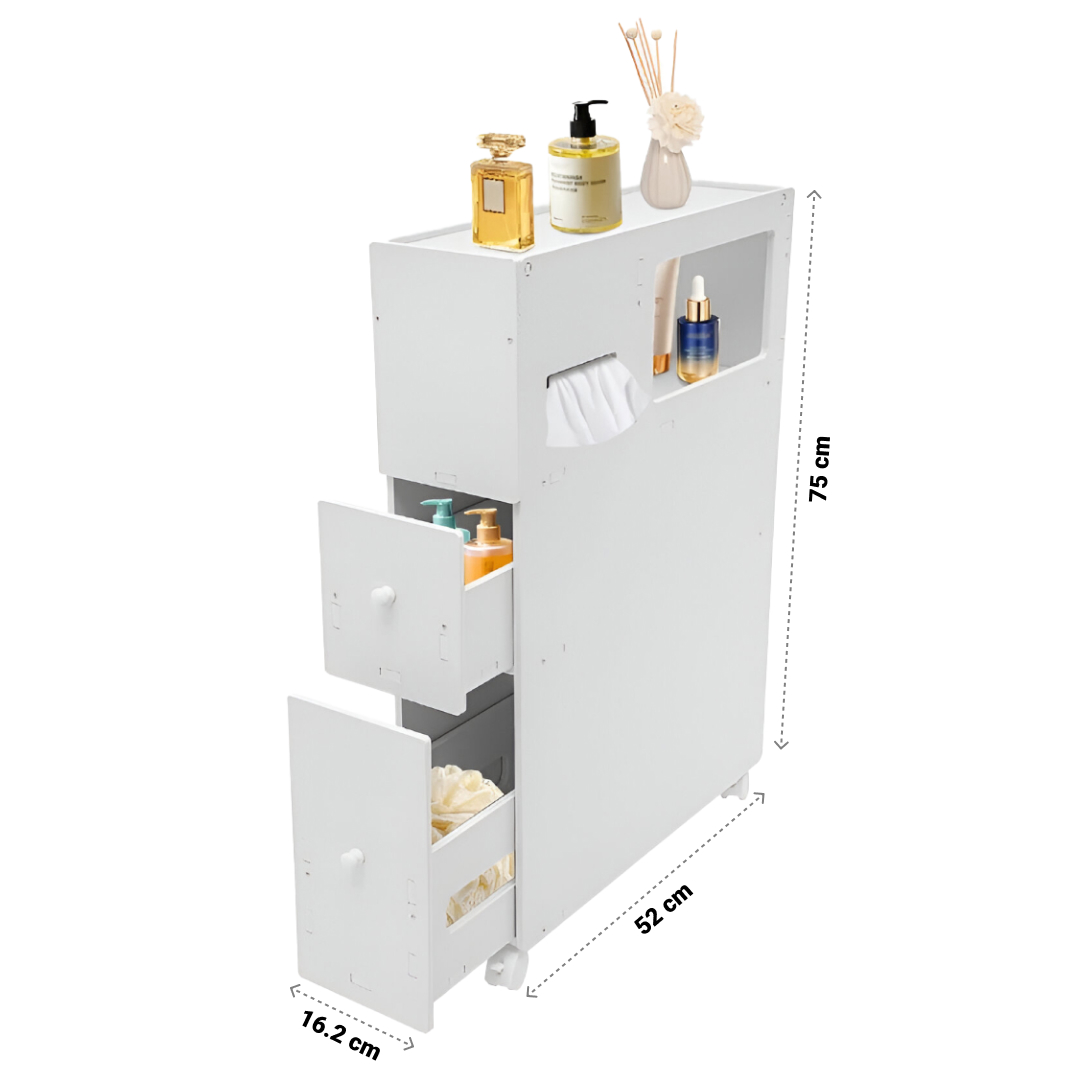 CornerEase™ - Úzky rohový kúpeľňový kabinet – Obrázok 6