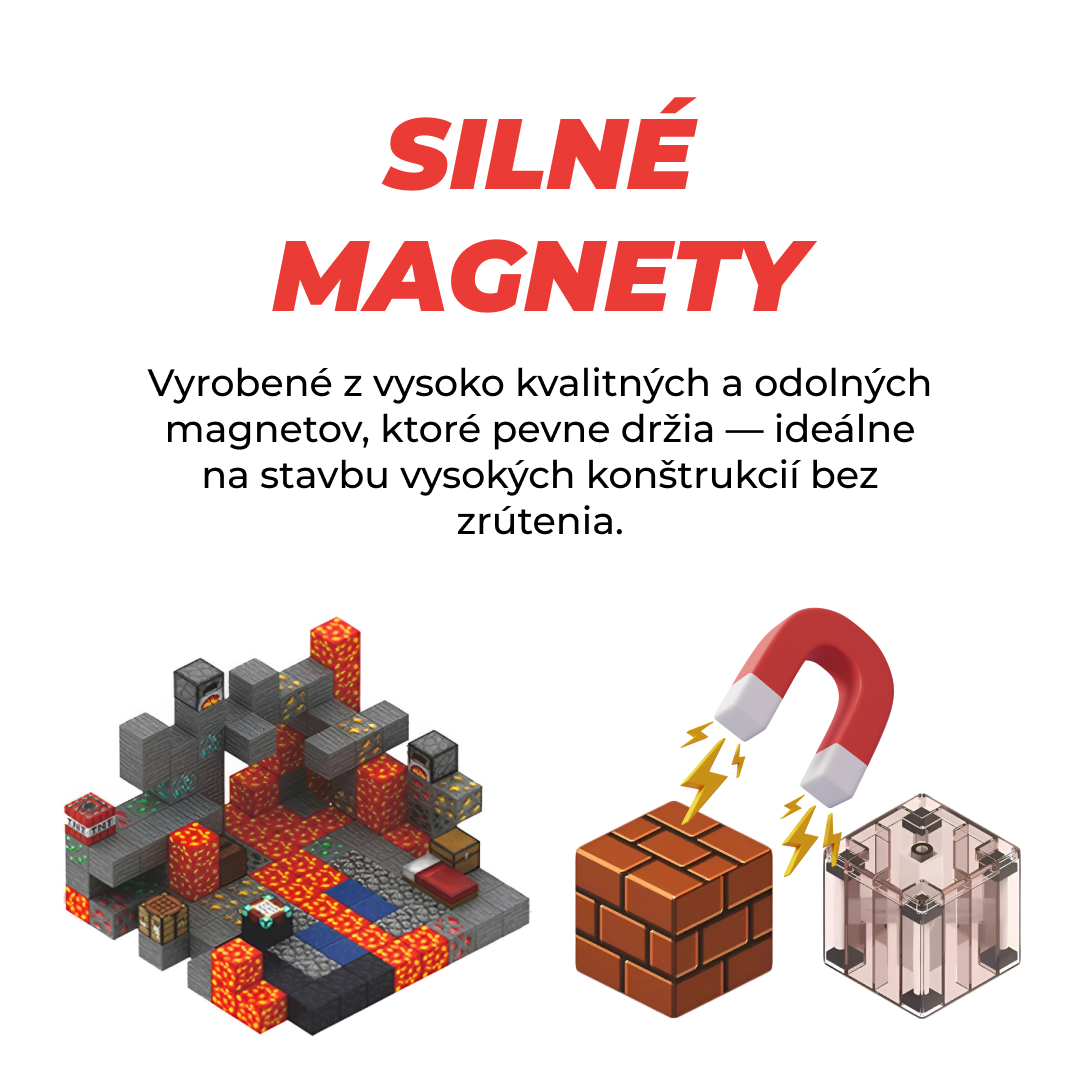 BuildEase™ - Magnetické Stavebné Bloky – Obrázok 3