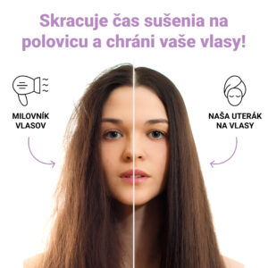 Alternative view of HAIRGLOW® – Rýchloschnúci Uterák Na Vlasy (1+1 ZADARMO)