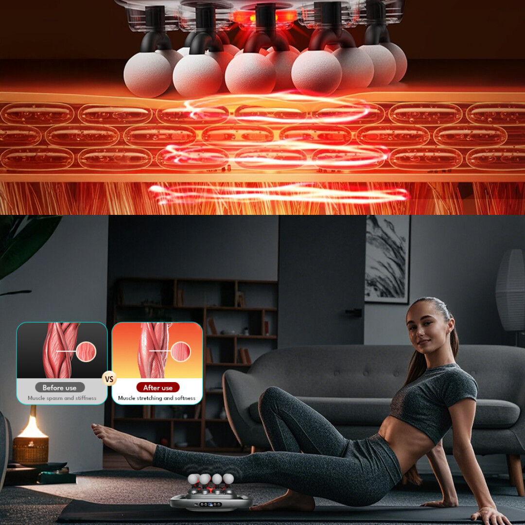 Avelor™ - Masážne zariadenie so 16 hlavicami – Obrázok 2