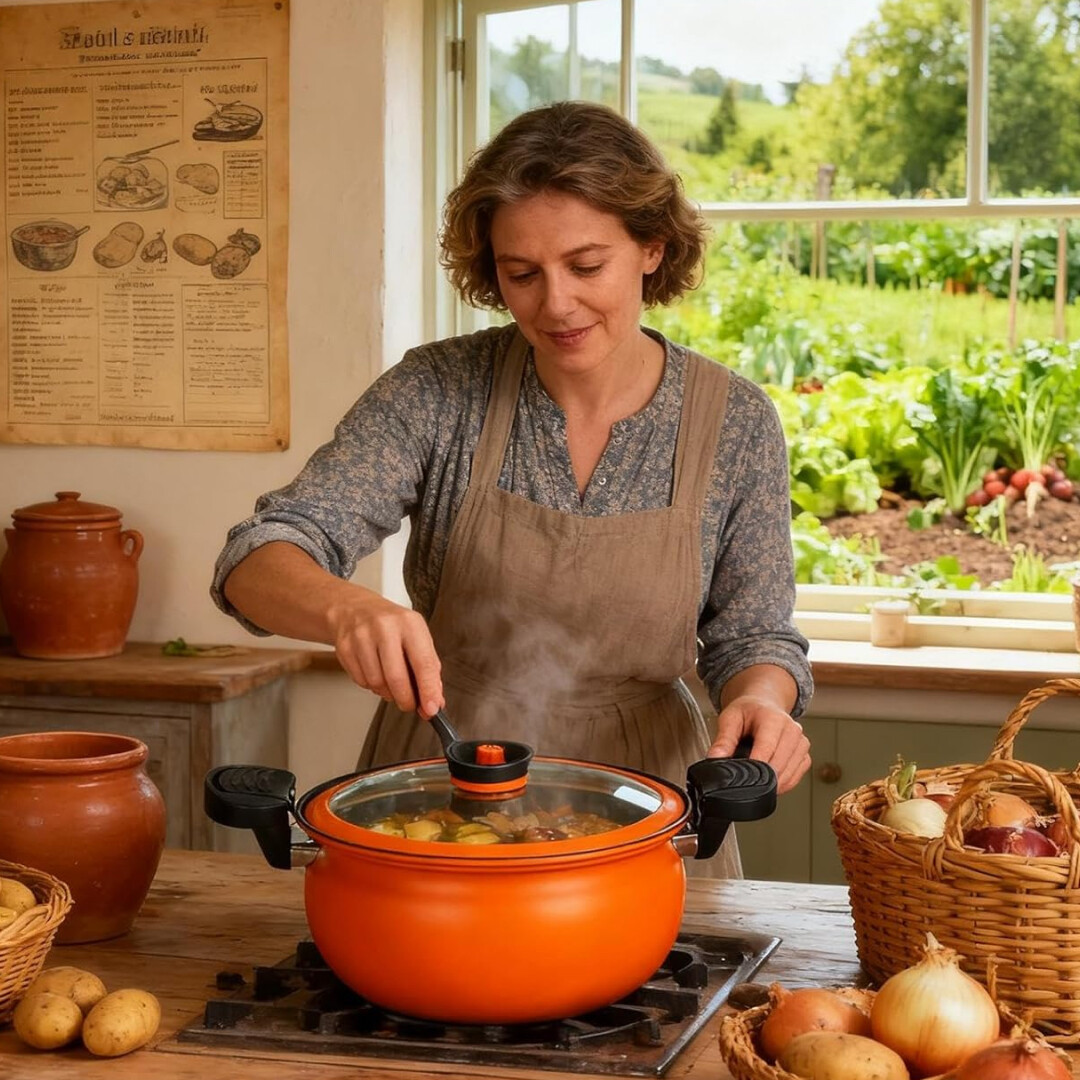 StockPot™ – Nepriľnavý hrniec s objemom 5L – Obrázok 3