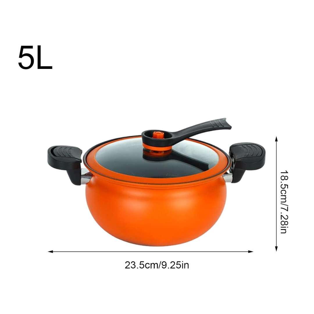 StockPot™ – Nepriľnavý hrniec s objemom 5L – Obrázok 2