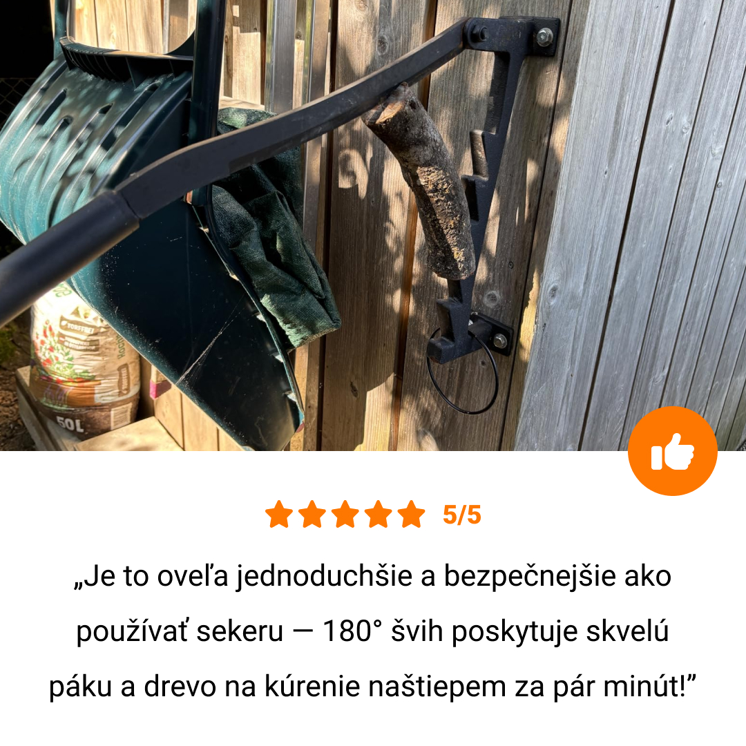 Logma™ - Ručný štiepač dreva na stenu – Obrázok 6