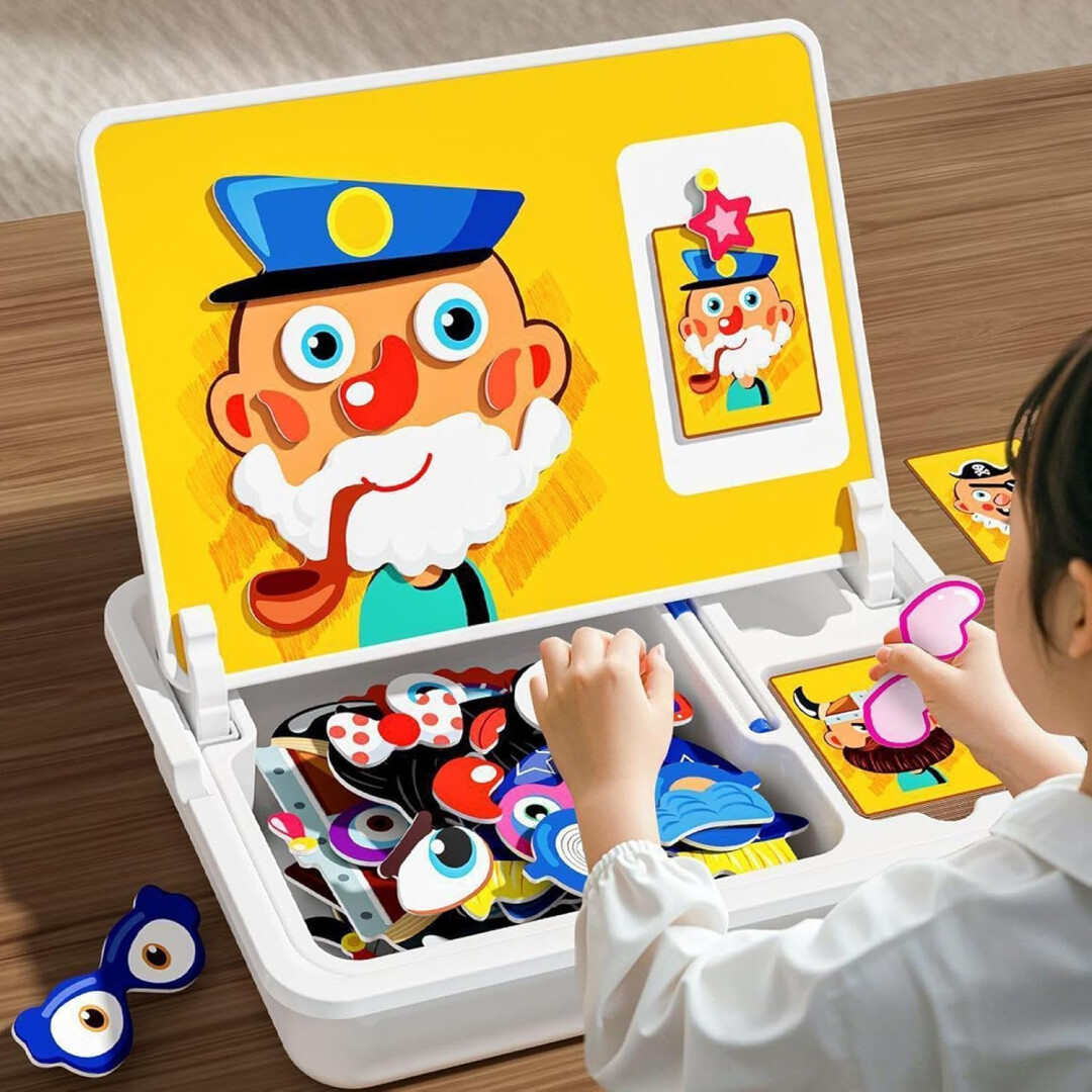 FaceBoard™ – Magnetická Doska Puzzle pre Tvár